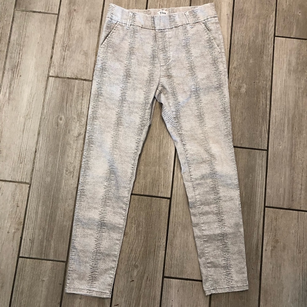 Bevy Flog Dafina Pants - White Python! - image 2